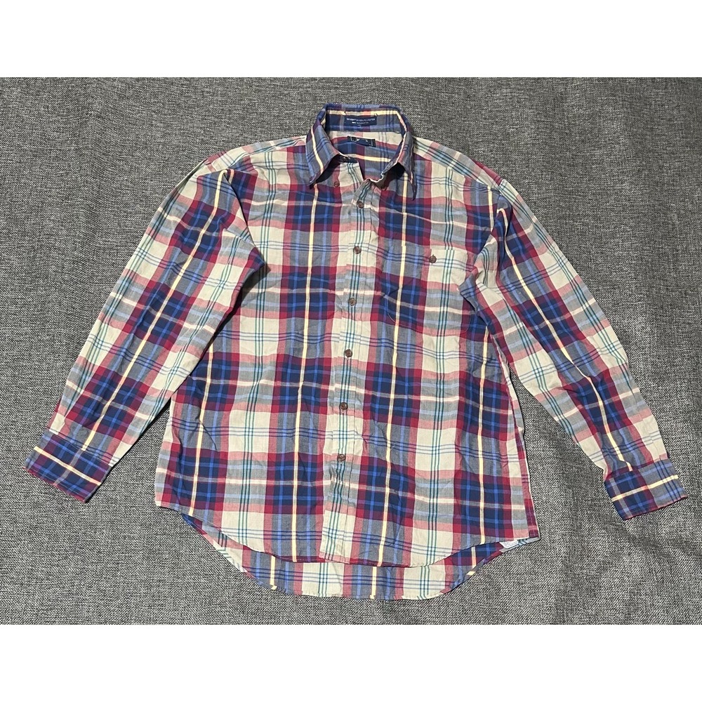 Arrow Men's M Plaid‎ Long Sleeve Shirt